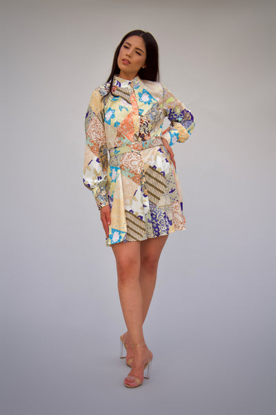 Rosseta Print Dress