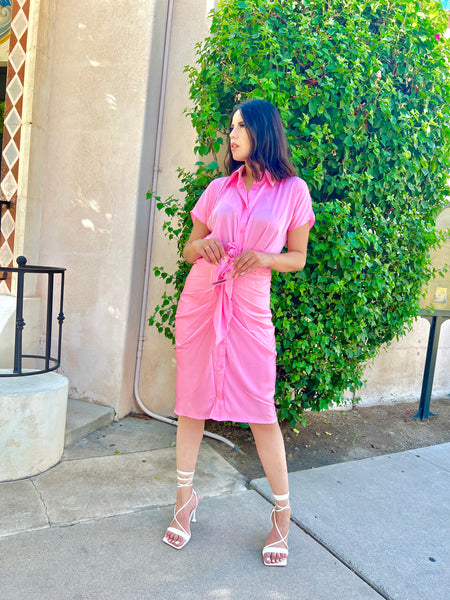 Steph Pink Dress