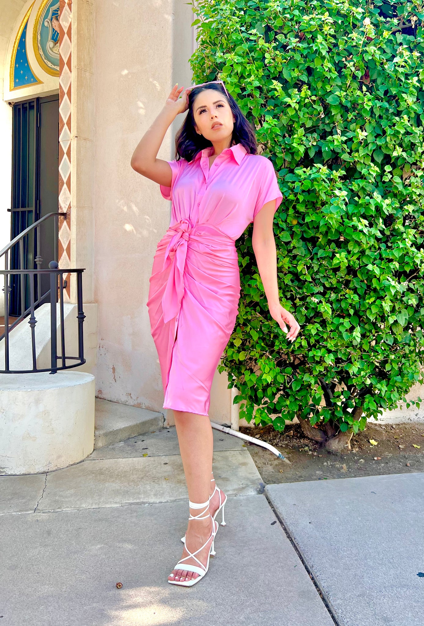 Steph Pink Dress