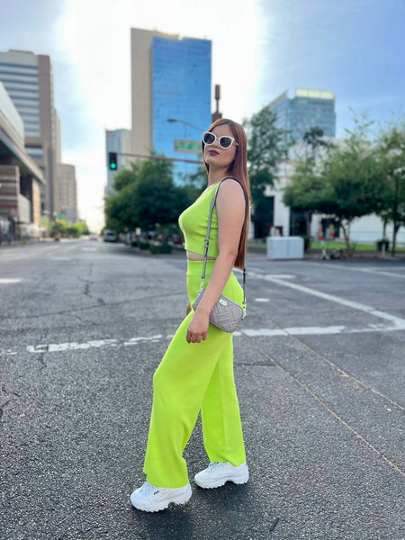 Sara Two Piece Set - Lime