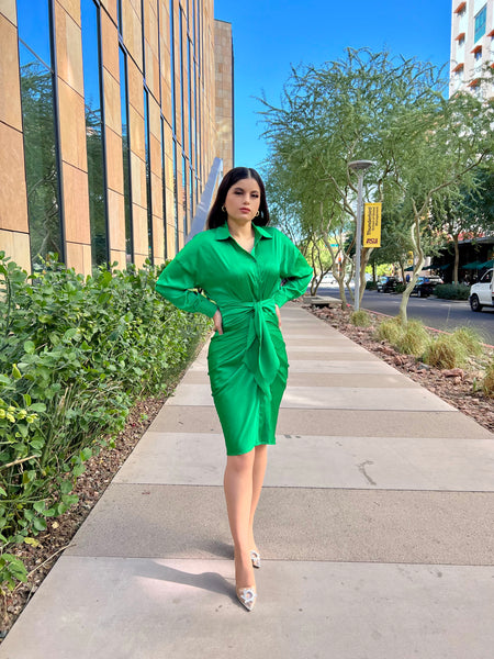 The Secret Green Dress